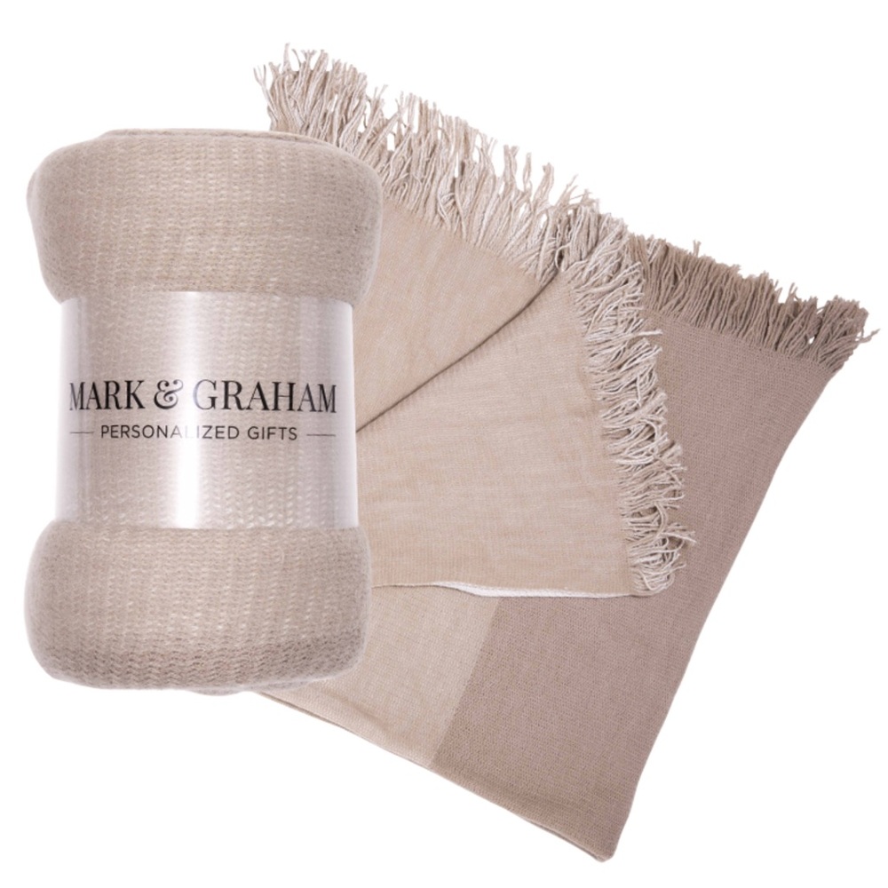 🎉HP!🎉 *NWT* Mark & Graham Colorblock Throw - Picture 7 of 7